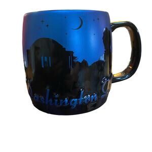 Americaware Washington DC Mug Coffee Cup 2014 Large 24 Ounces Blue Black‎ +